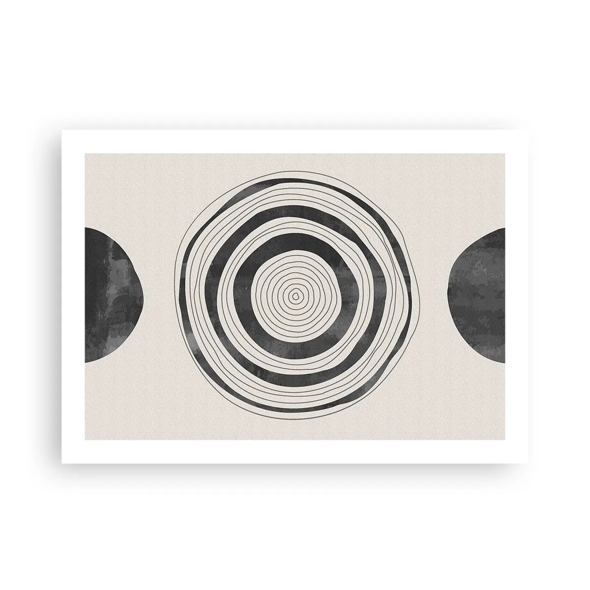 Plakat - Det vigtige er det, der er imellem - 70x50 cm