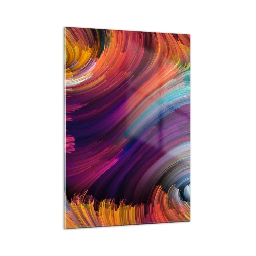 Billede på glas - Begyndelsen på en ny verden - 50x70 cm