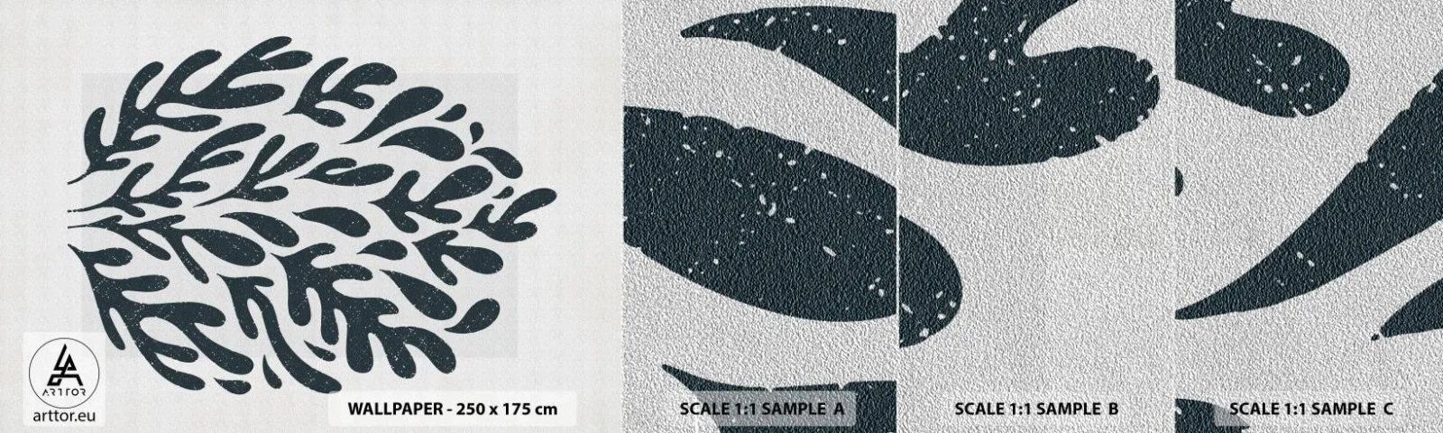 Prøve Fototapet Premium Sand - Naturens former - Boho, Minimalistisk, Moderne - 100x30 cm