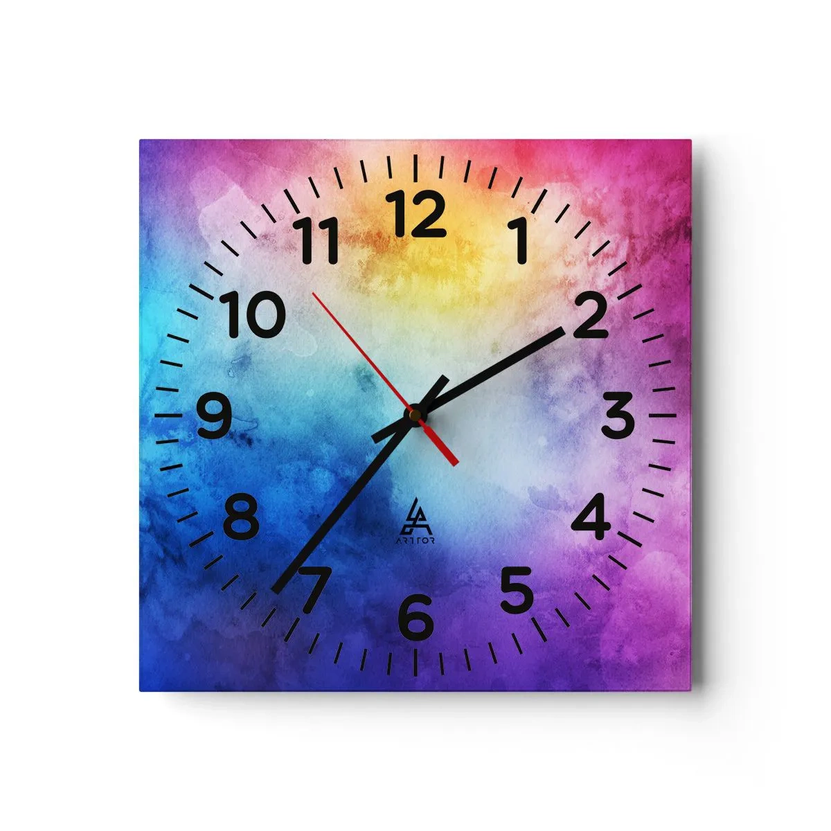 Vægur, Uret - Næsten i den syvende himmel - 30x30 cm