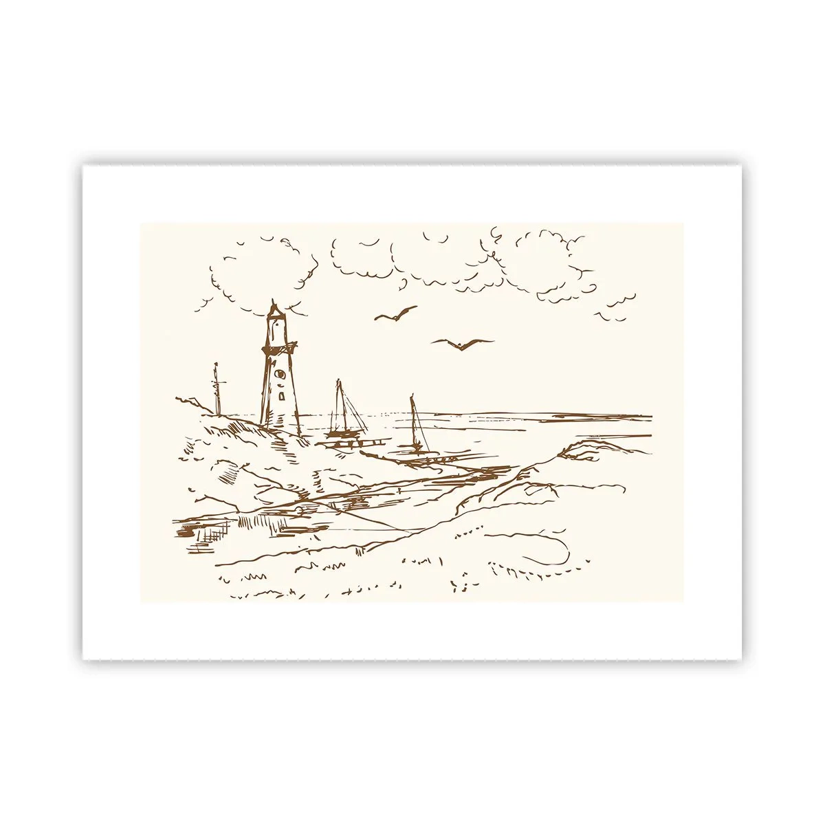 Plakat - Oversigt over sommerminder - 40x30 cm