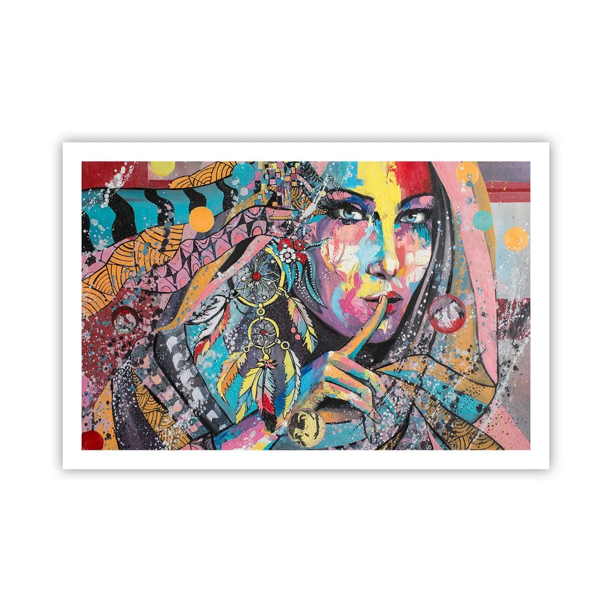 Plakat - Vær tavs, indtil du forstår - 91x61 cm