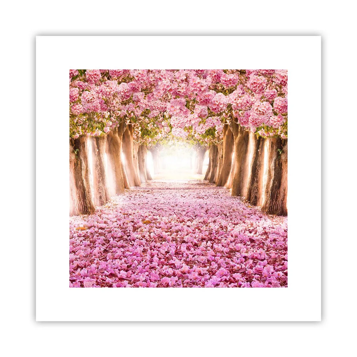 Plakat - Vejen til paradis - 30x30 cm