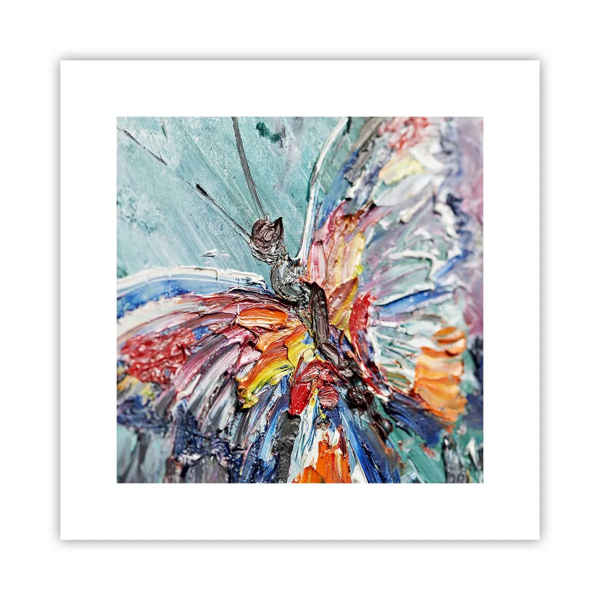 Plakat - Malet af naturen - 30x30 cm