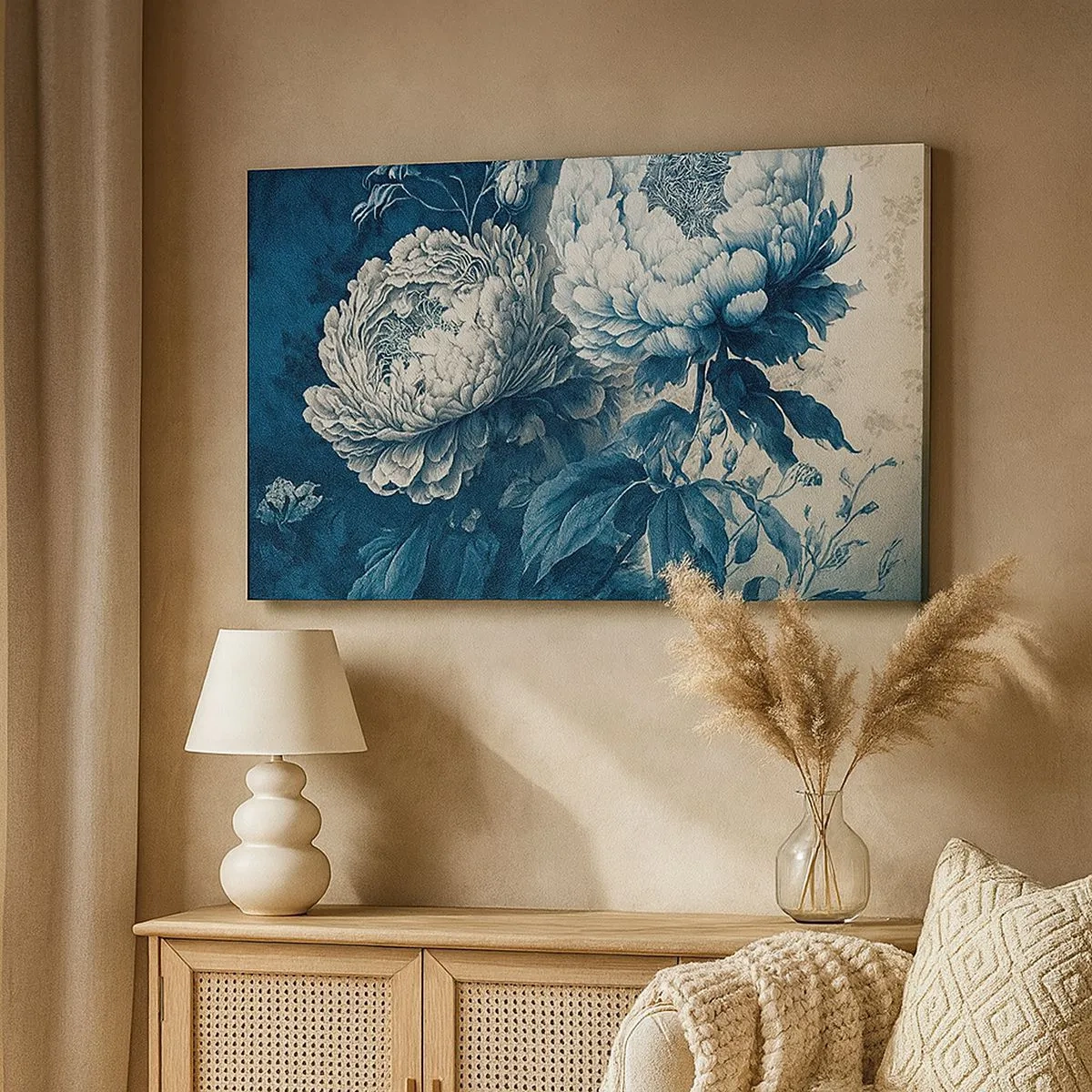 Lærredstryk - Billede på lærred - Et godt matchet par - 100x40 cm