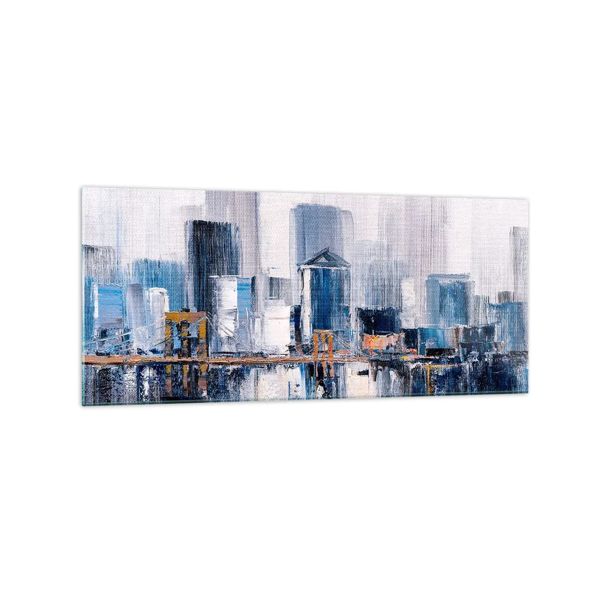 Billede på glas - Indtryk fra New York - 120x50 cm