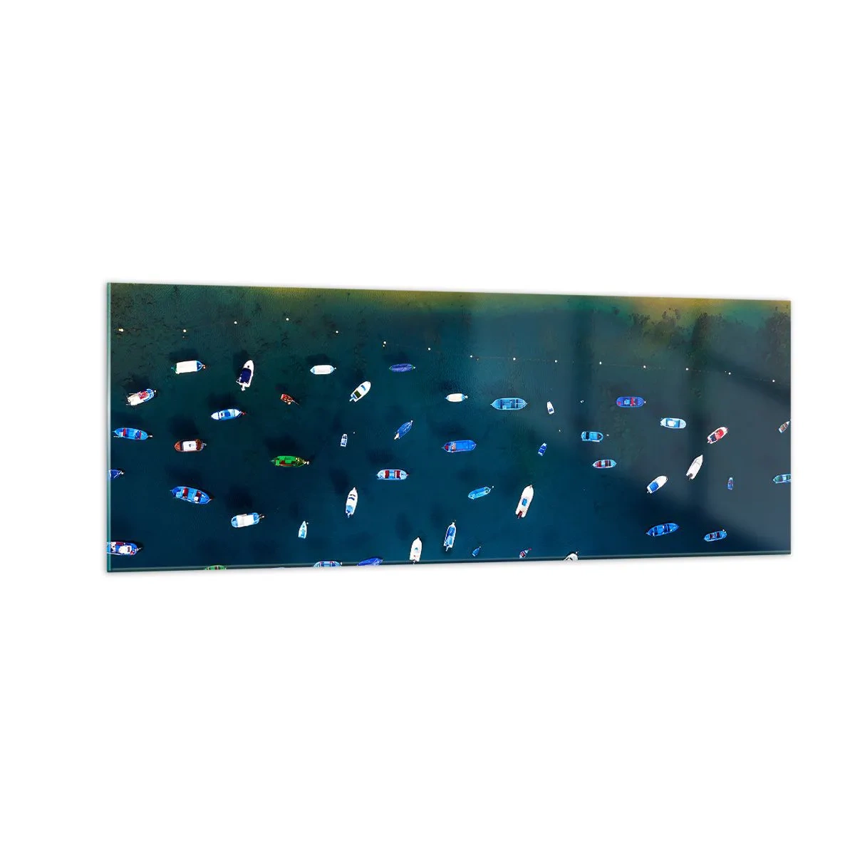 Billede på glas - En ferieleg - 140x50 cm
