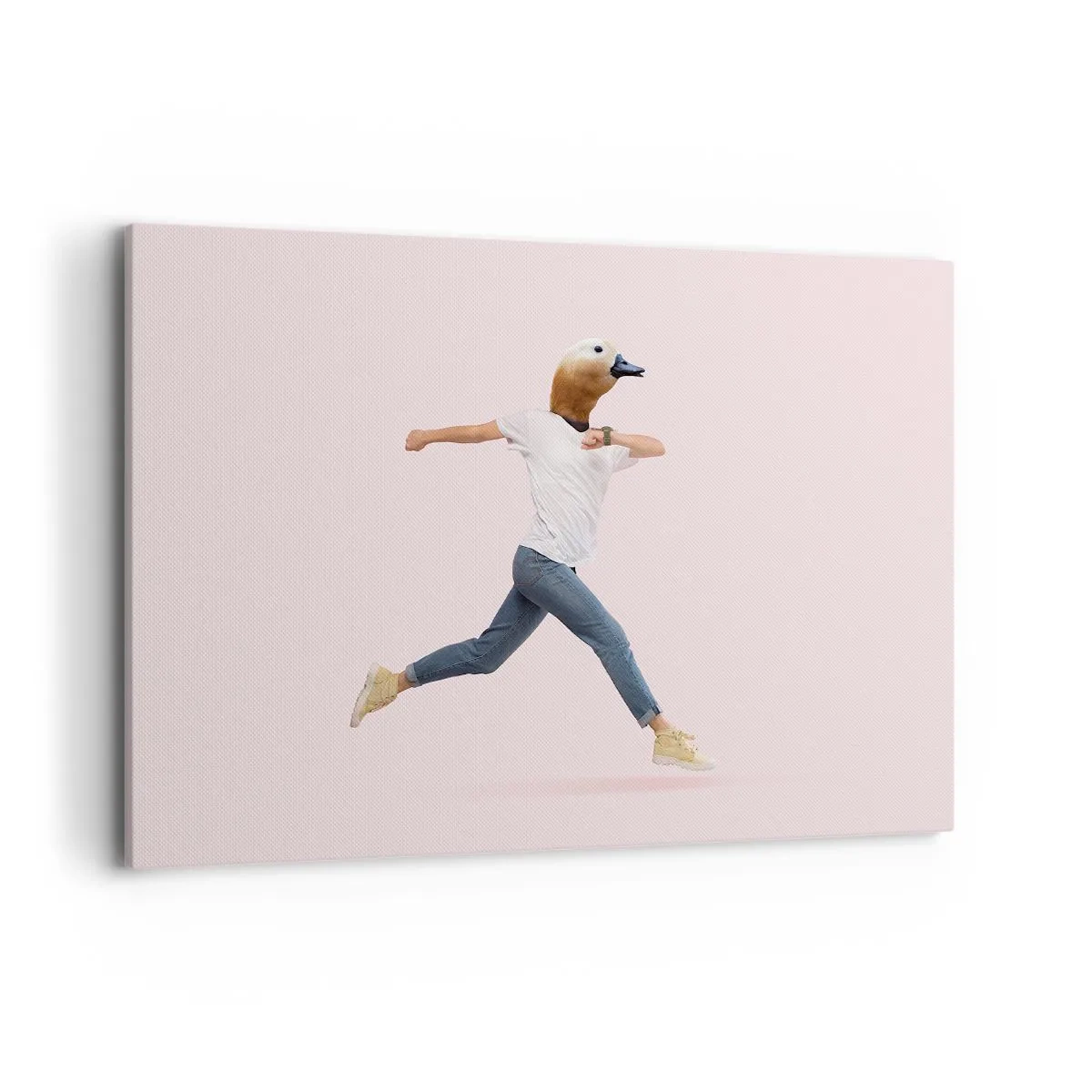 Lærredstryk - Billede på lærred - En knivspids absurditet - 120x80 cm