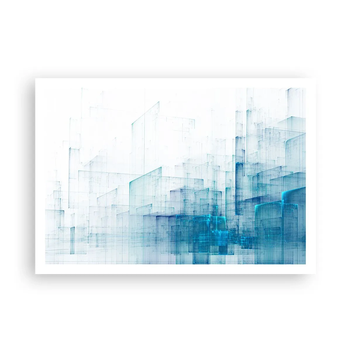 Plakat - Hvordan rummet blev til - 100x70 cm