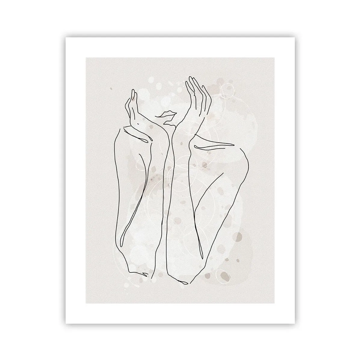 Plakat - En drømmende stund - 40x50 cm