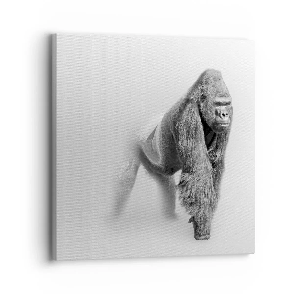 Lærredstryk - Billede på lærred - Selvsikker på sin styrke - 30x30 cm