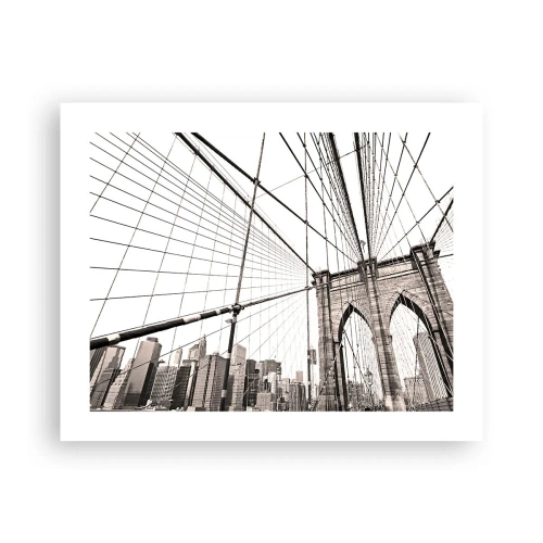 Plakat - Katedralen i New York - 50x40 cm