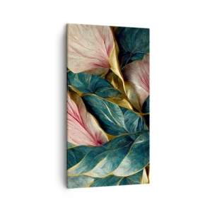 Lærredstryk - Billede på lærred - Naturlig elegance og stil - 45x80 cm