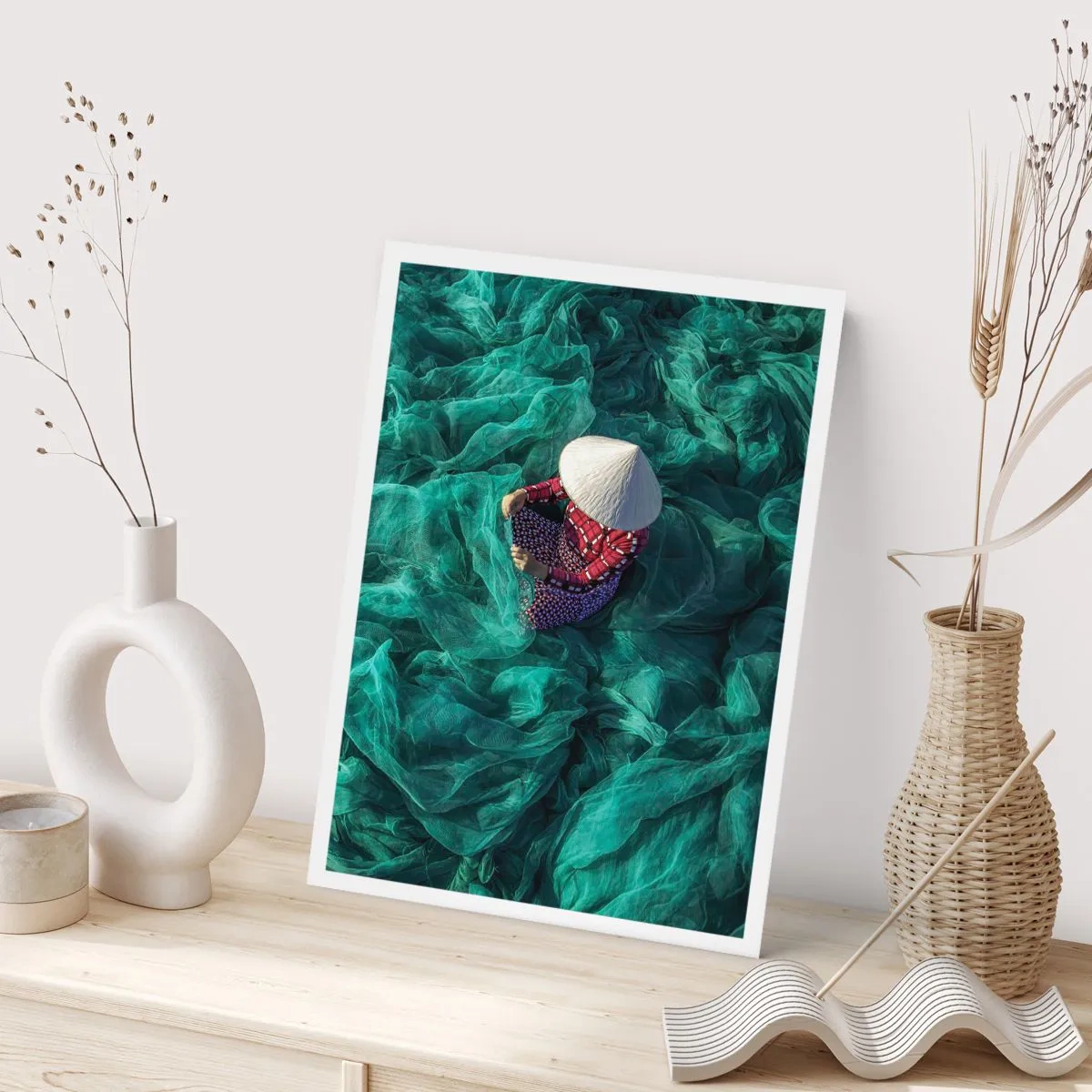 Plakat - I et hav af lys - 50x70 cm