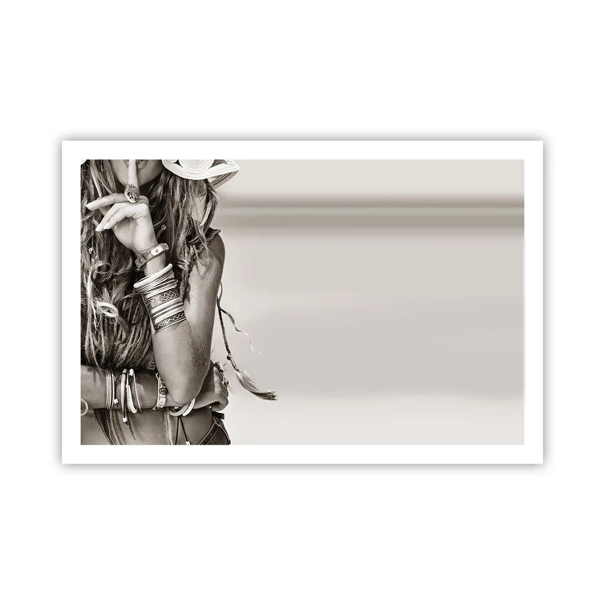 Plakat - Som en pige - 91x61 cm