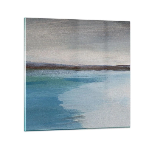 Billede på glas - Horisontalt landskab - 30x30 cm