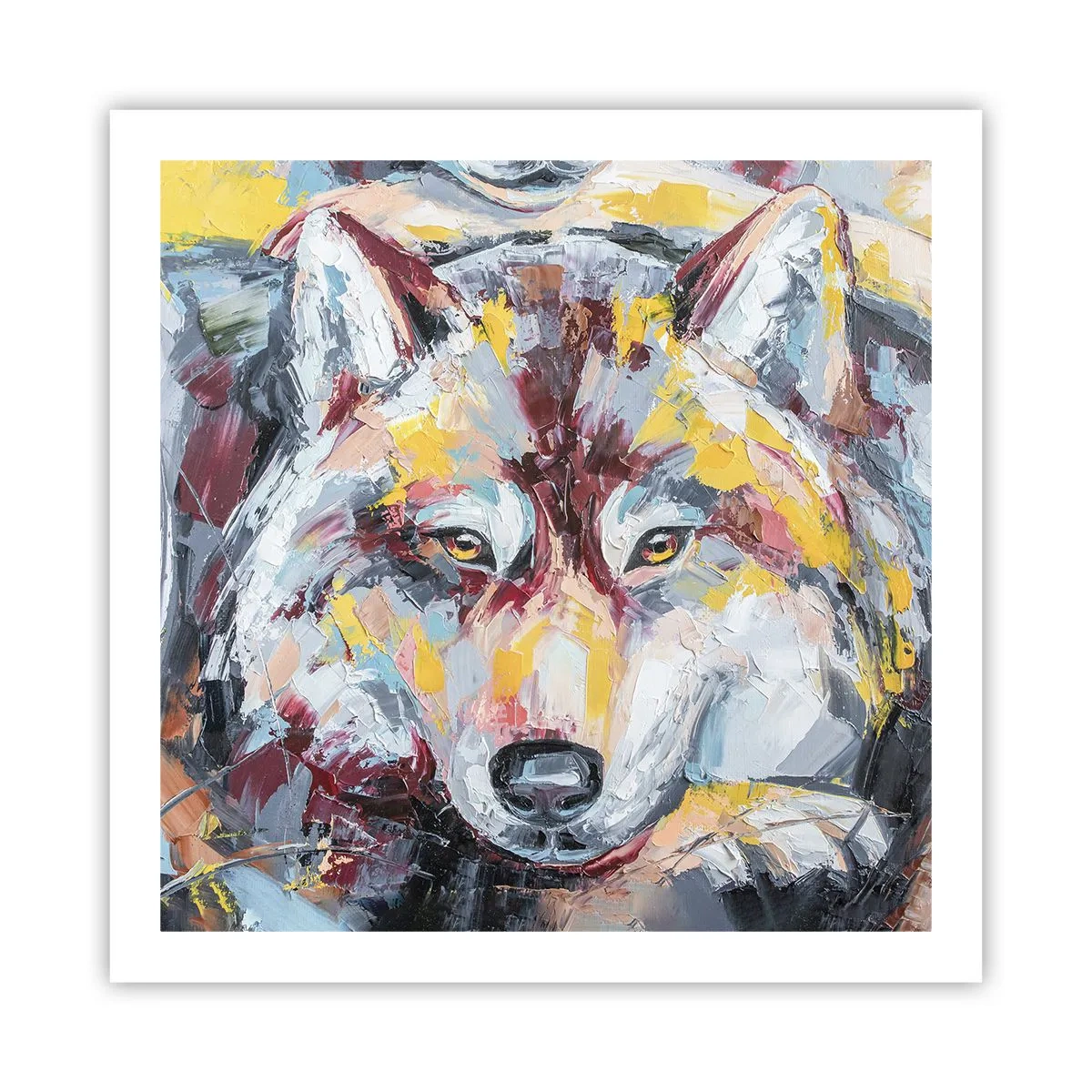 Plakat - Fred blandt kære - 60x60 cm