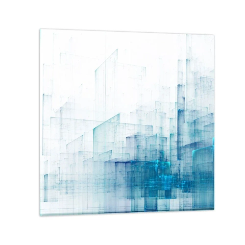 Billede på glas - Hvordan rummet blev til - 30x30 cm