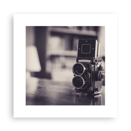 Plakat - Magien i et gammelt fotografi - 30x30 cm