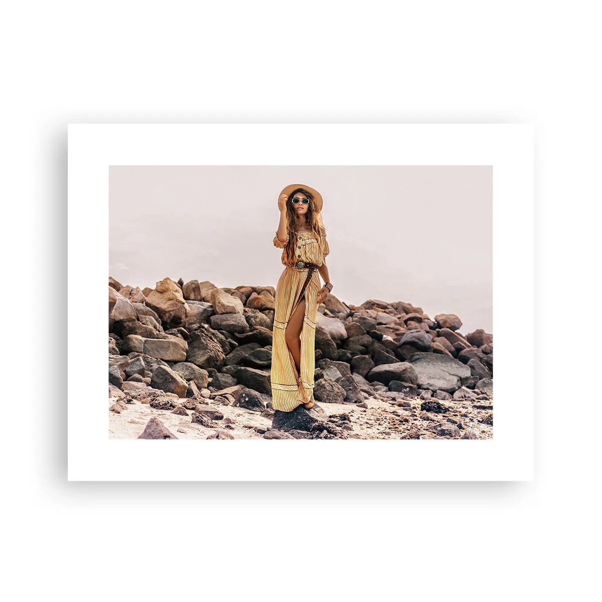 Plakat - Magien ved sten - 40x30 cm