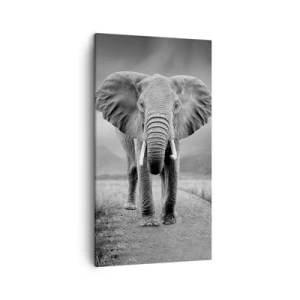 Lærredstryk - Billede på lærred - Værten byder velkommen til - 45x80 cm