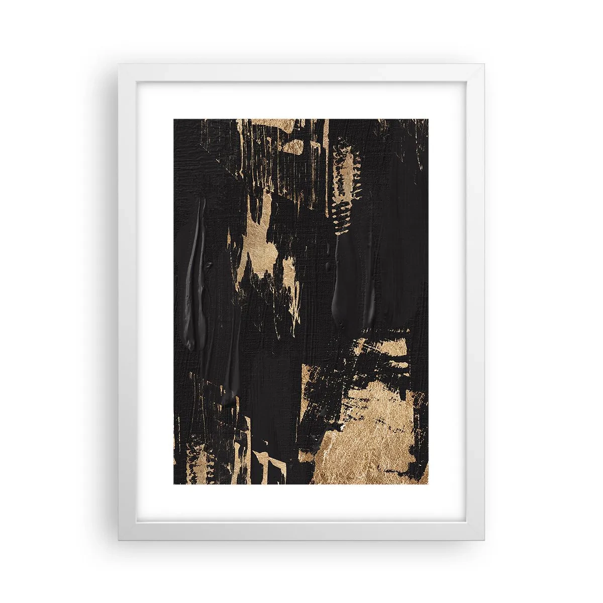 Plakat i hvid ramme - Et spor af berøring - 30x40 cm