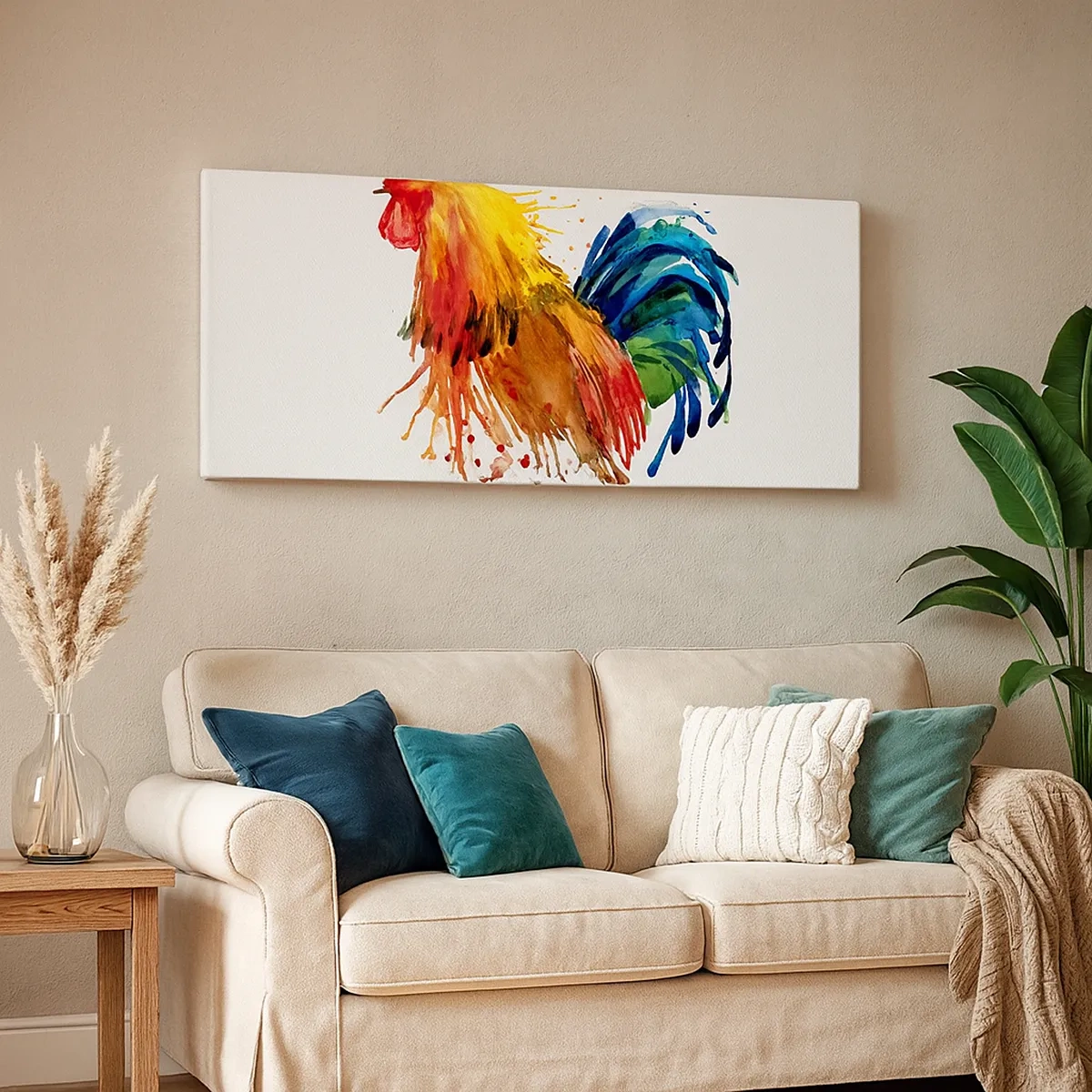 Lærredstryk - Billede på lærred - Kongelig kappe, kongelig stolthed - 30x30 cm