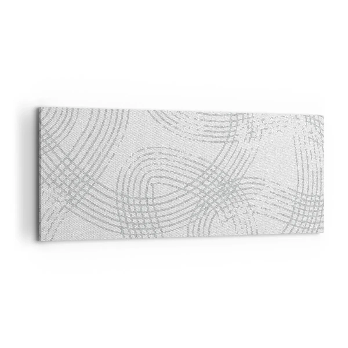 Lærredstryk - Billede på lærred - Der er ingen lige vej - 100x40 cm