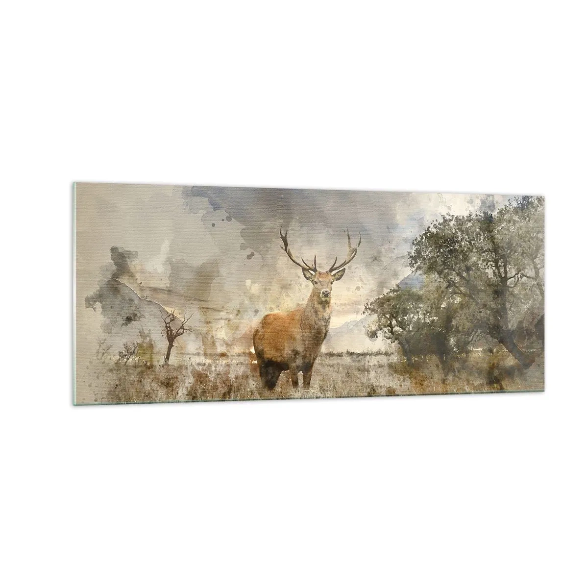 Billede på glas - Værdighed - styrke - værdighed - 100x40 cm