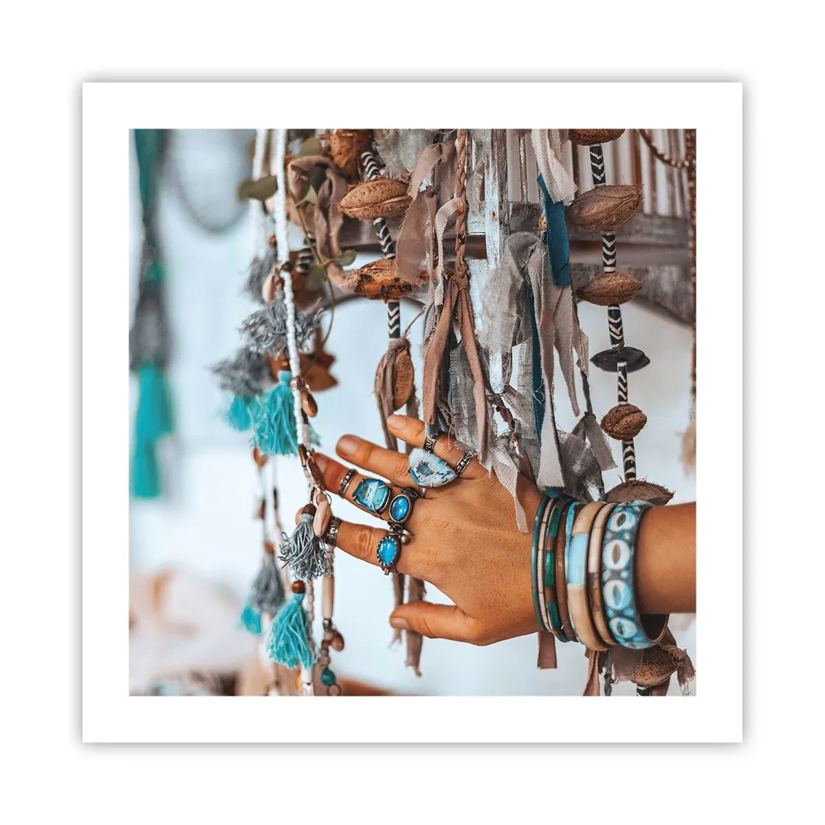 Plakat - Lokale skatte - 50x50 cm