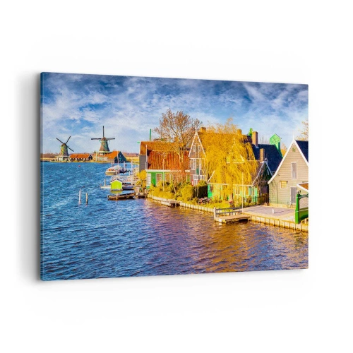 Lærredstryk - Billede på lærred - Uændret i århundreder - 100x70 cm