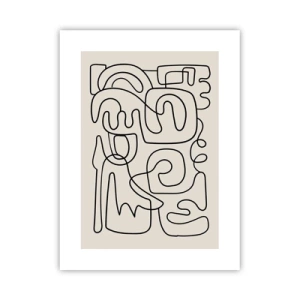 Plakat - På sporet - 30x40 cm