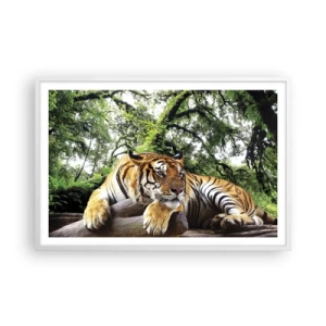 Plakat i hvid ramme - Med venlig hilsen - 91x61 cm