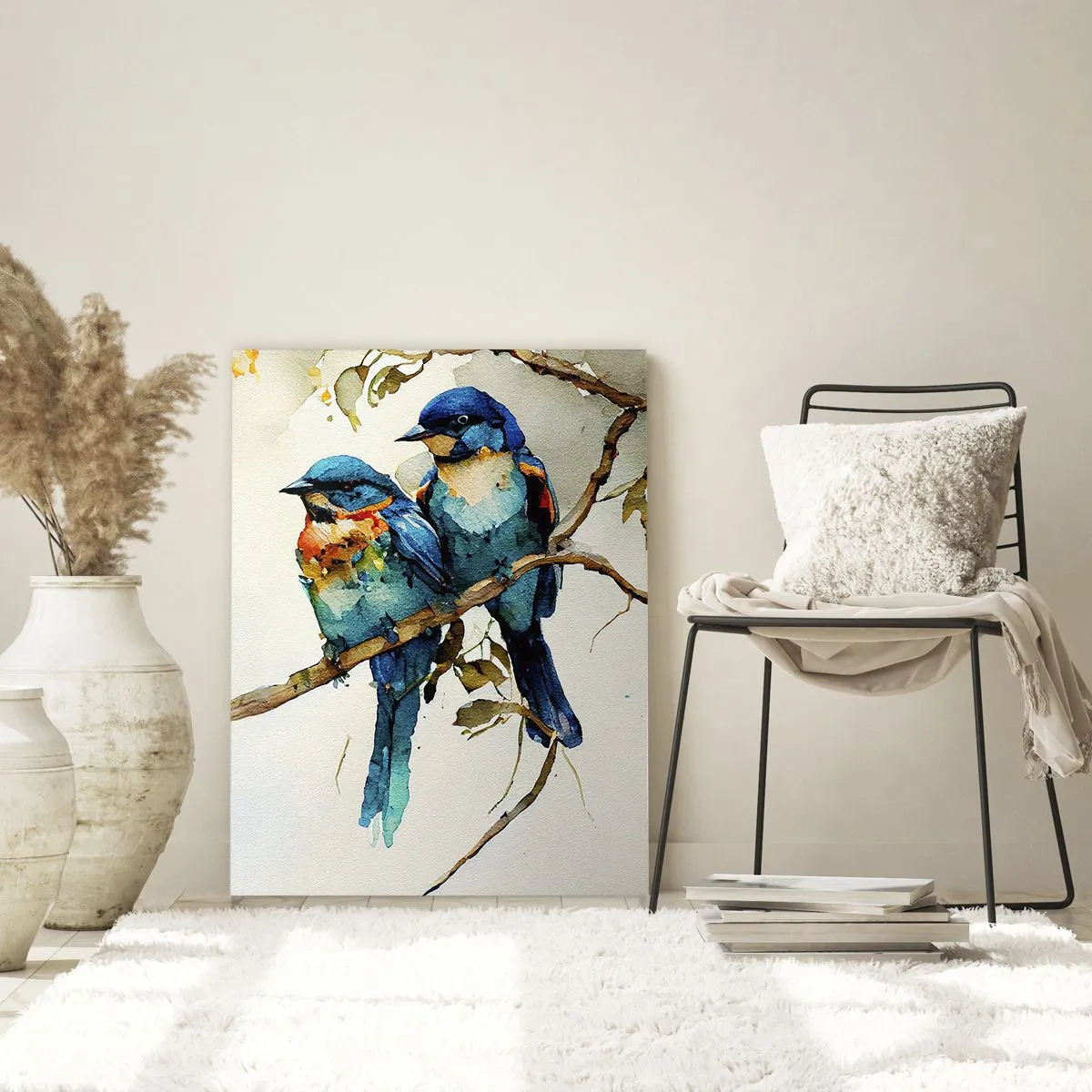 Billede på glas - Er han fornærmet? - 80x120 cm