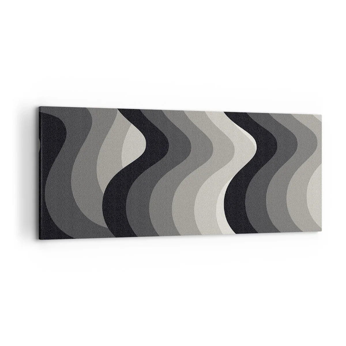 Lærredstryk - Billede på lærred - Bølge efter bølge - 120x50 cm