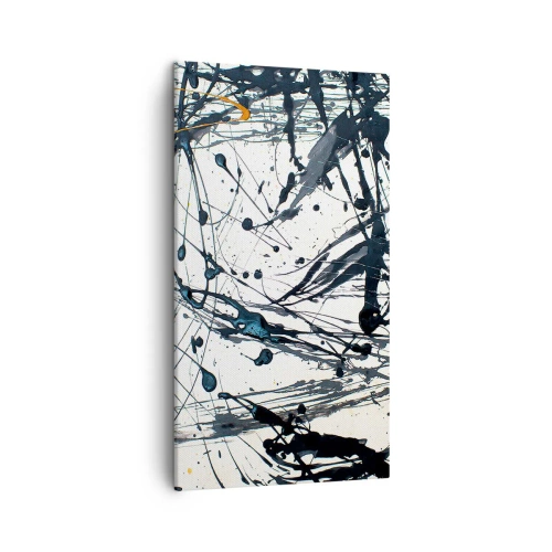 Lærredstryk - Billede på lærred - Med eller uden fornuft? - 45x80 cm