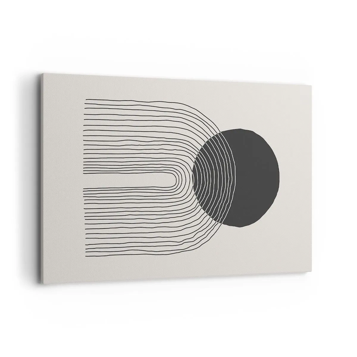 Lærredstryk - Billede på lærred - Rystende og selvsikker - 120x80 cm