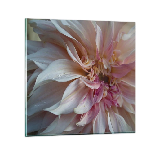 Billede på glas - Blomstrende friskhed - 30x30 cm