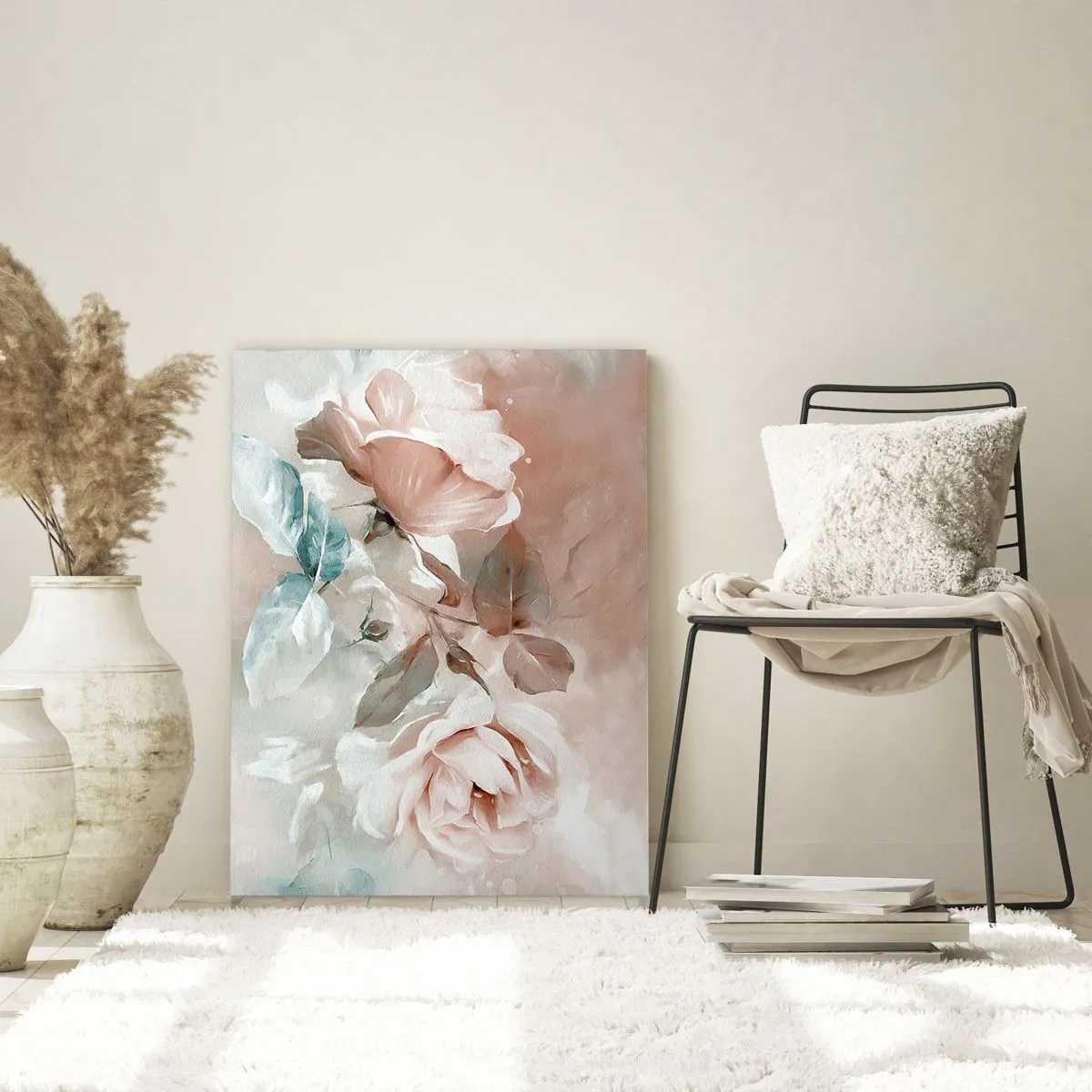 Billede på glas - Den romantiske ånd - 70x100 cm