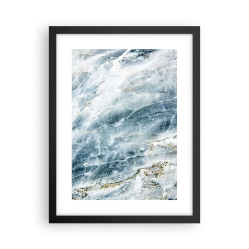 Plakat i sort ramme - Isverden - 30x40 cm