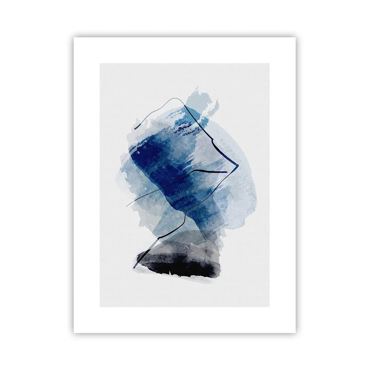Plakat - Isbjerg - 30x40 cm