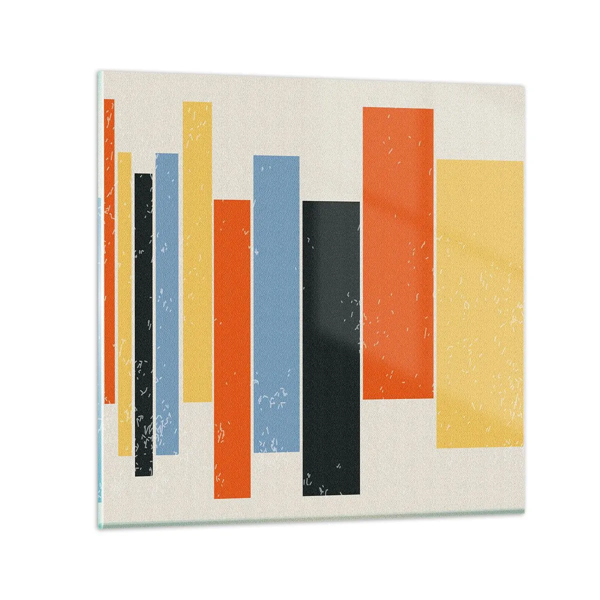 Billede på glas - Optagelse af musik - 70x70 cm