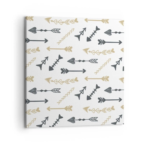 Lærredstryk - Billede på lærred - Skyttens drøm - 60x60 cm