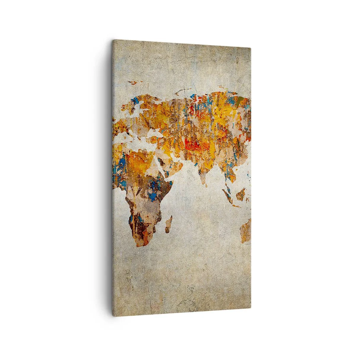 Lærredstryk - Billede på lærred - En virkelig stor verden - 45x80 cm