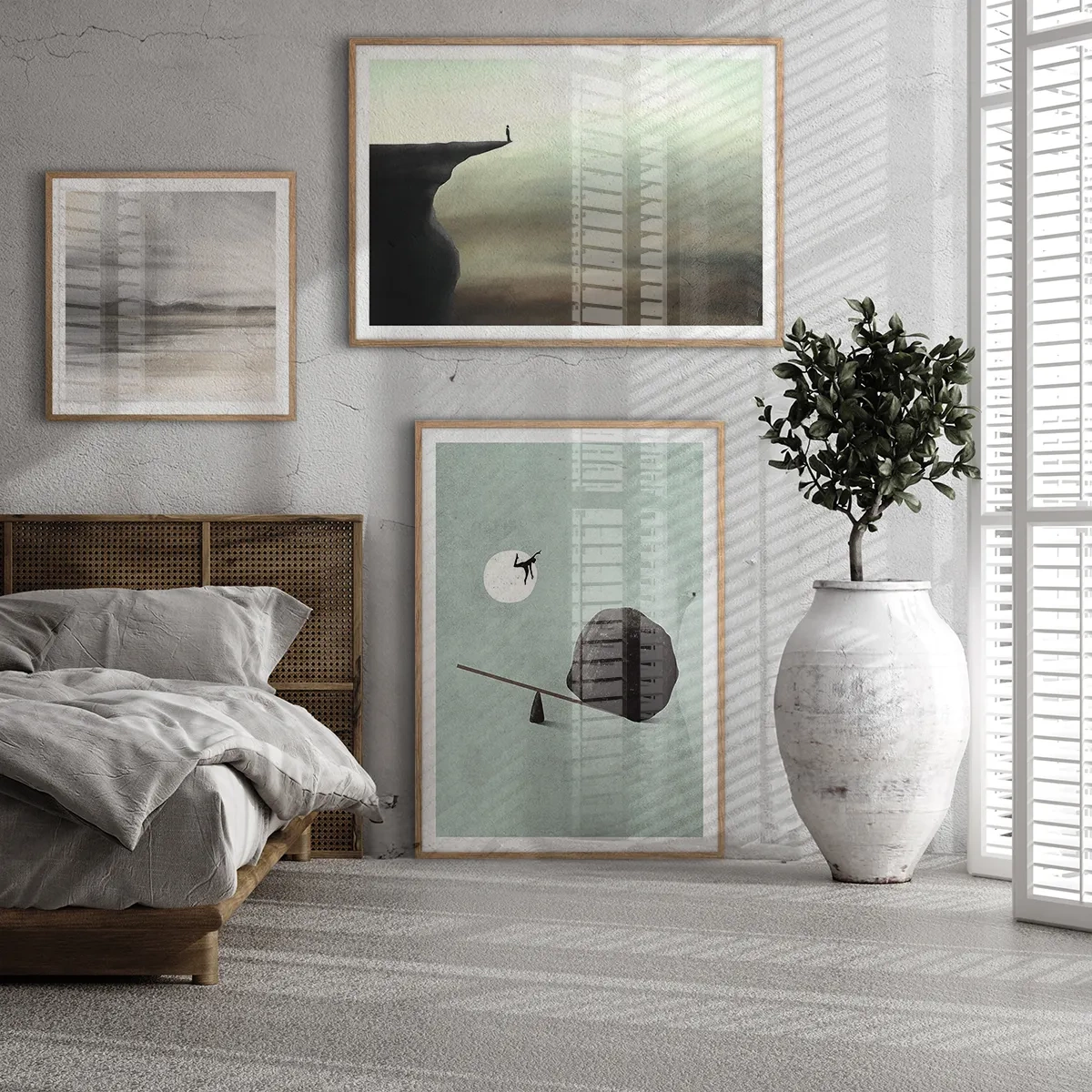 Grey zone - Inspiration til soveværelset