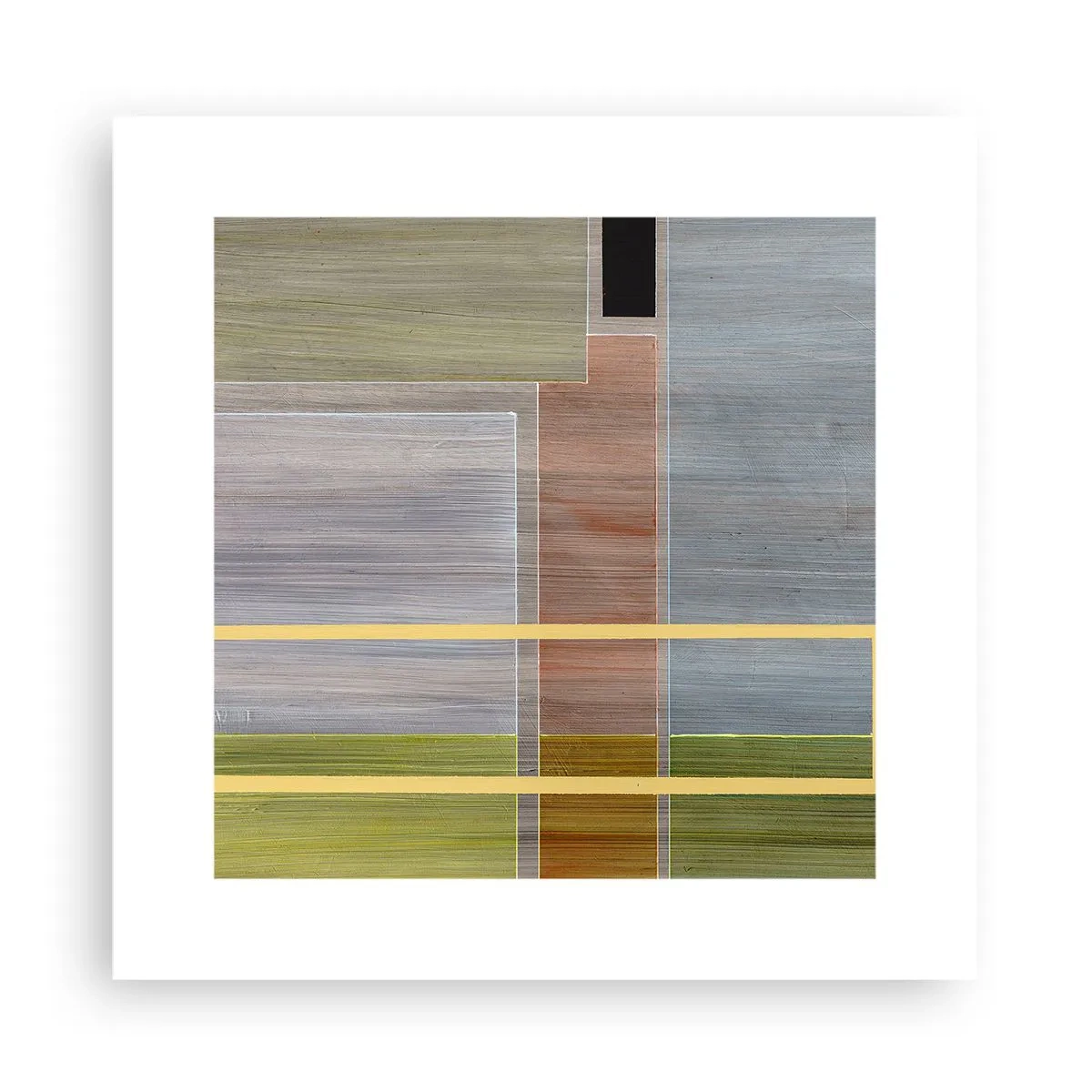 Plakat - Lige og rolig - 30x30 cm