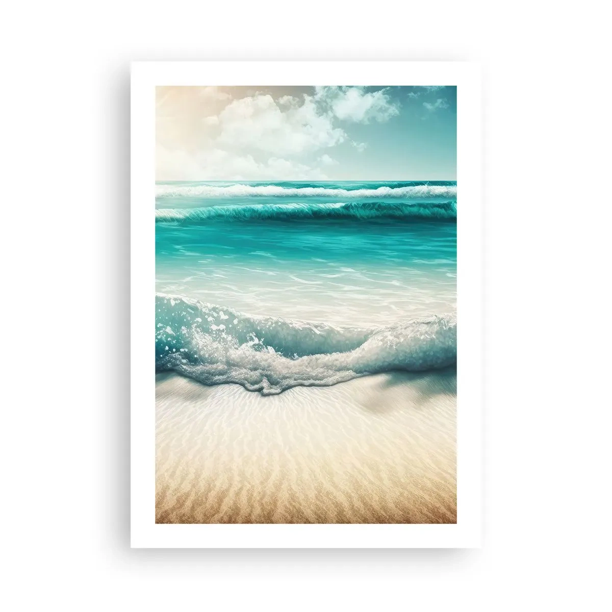 Plakat - Havets ro - 50x70 cm