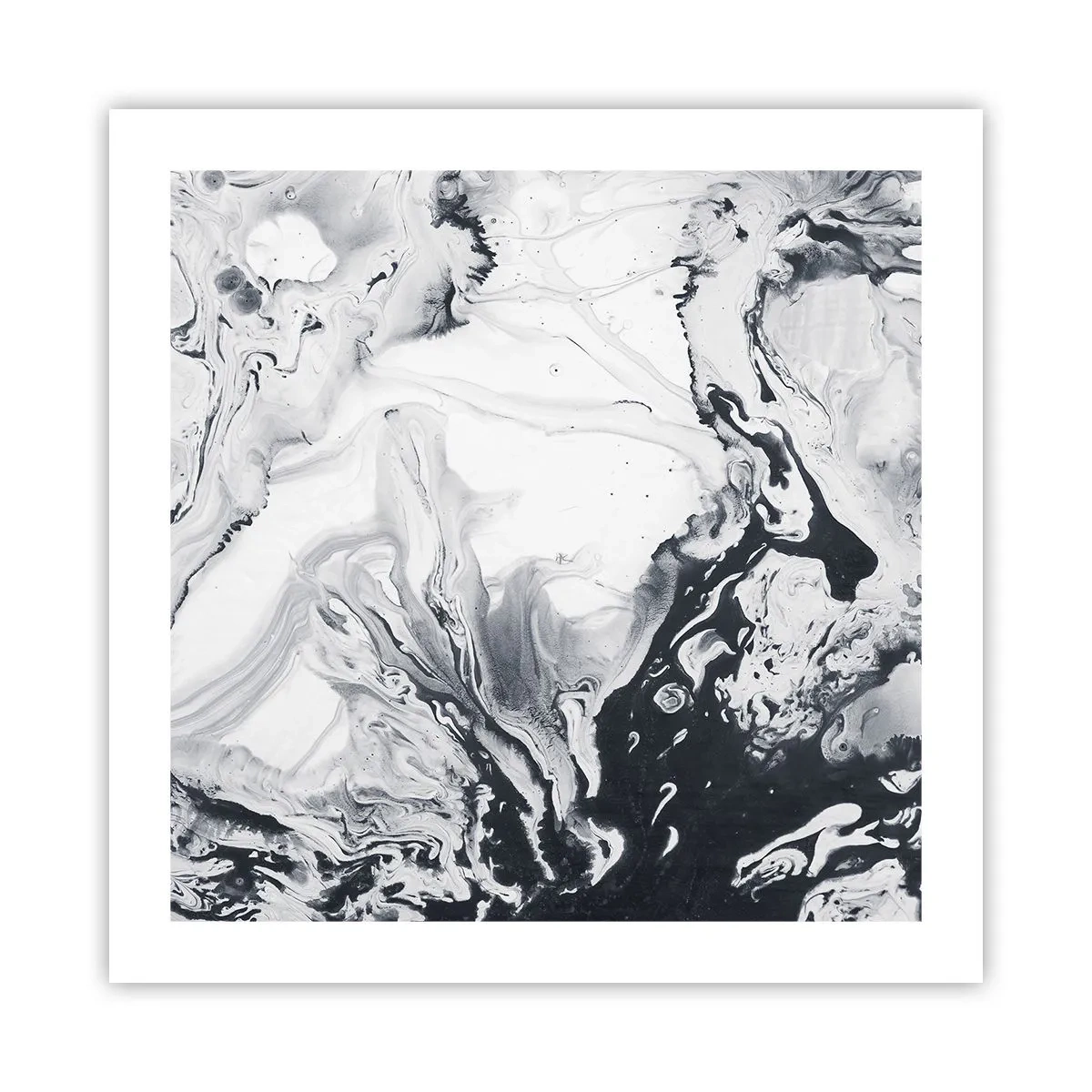 Plakat - Jordens indre - 50x50 cm