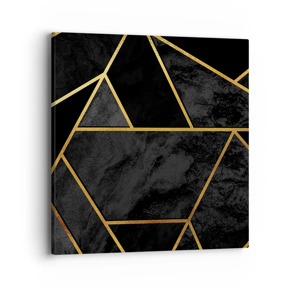 Lærredstryk - Billede på lærred - Mørke og lys - 40x40 cm