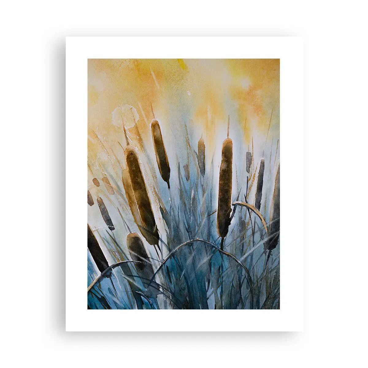 Plakat - Vandets kulde, solens varme - 40x50 cm